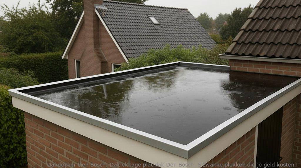 Daklekkage Plat Dak Den Bosch